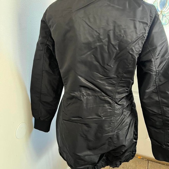 Killstar Lunar Eclipse parka lightweight faux fur trim hood jacket sisze medium - Picture 4 of 6